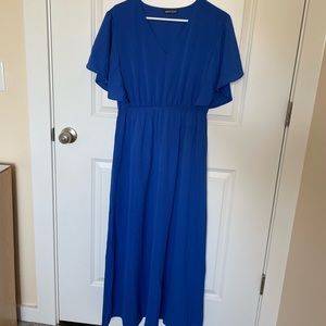 Blue Midi Dress